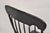 Antique Colonial Stencil Back Black Painted Plank Bottom Rocker Rocking Chair For Sale - Image 11 of 12