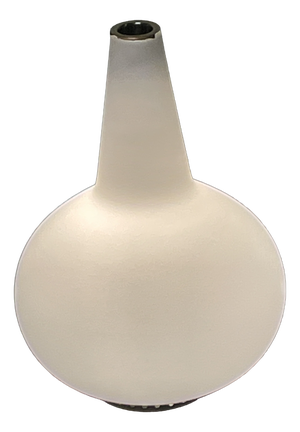 Opaline Glass Model 1837/1 Vase Lamp by Max Ingrand for Fontana Arte, 1950s