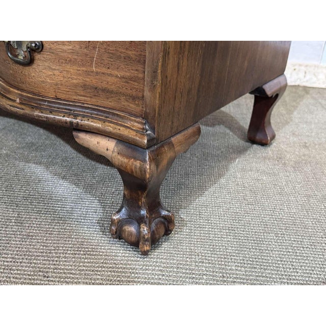 English Mahogany Secretary Desk, 1930s For Sale - Image 9 of 18
