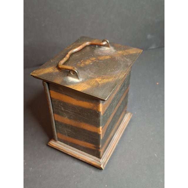 Antique 1895 Chandler’s Mechanical Bank National Brass Works Safe For Sale - Image 11 of 14