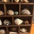 Whimsical House-Shaped Wooden Curio Cabinet With Curated Seashell & Starfish Collection For Sale - Image 4 of 10