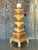 Wood Vintage Boho Monumental Carved Pillar Lamp For Sale - Image 7 of 9