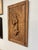 English Antique English Black Forest Oak Panel For Sale - Image 3 of 6