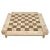 Bicolor Travertine Chess Game in the style of Angelo Mangiarotti, Italy, 1970s For Sale - Image 9 of 9