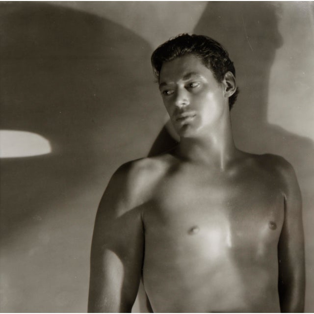 Photography Original Black and White Photograph of Johnny Weissmuller by George Hurrell For Sale - Image 7 of 9