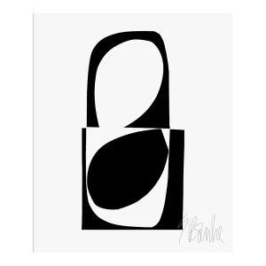 The Potential of the Square No. 5 Fine Art Print 20" X 24" by Liz Roache
