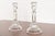 Contemporary Tiffany & Co. Clear Crystal Candlesticks, Pair For Sale - Image 3 of 10