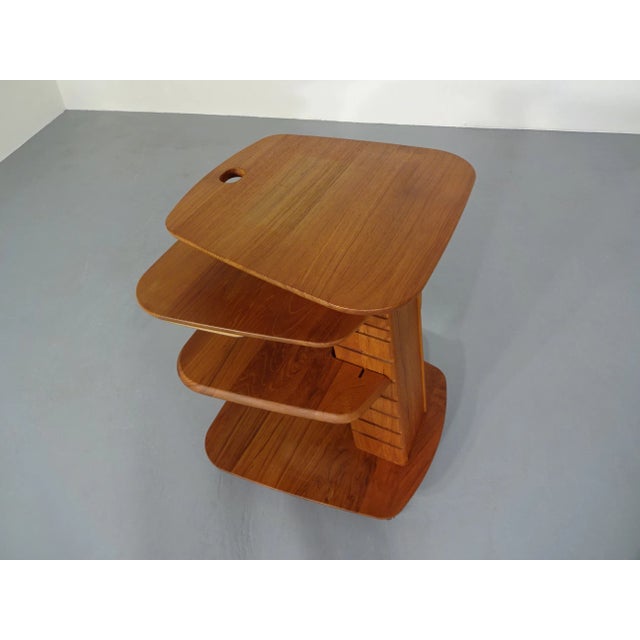 Tiered Console Table by Aksel Kjersgaard for Odder Adjustable, 1970s For Sale - Image 13 of 18