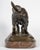 Red Sculpture of Basset Hound in Patinated Bronze by Antoine-Louis Barye For Sale - Image 8 of 10