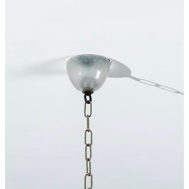 1950s Vintage Bulicante Glass Pendant Lamp from Barovier & Toso, 1950s For Sale - Image 5 of 6