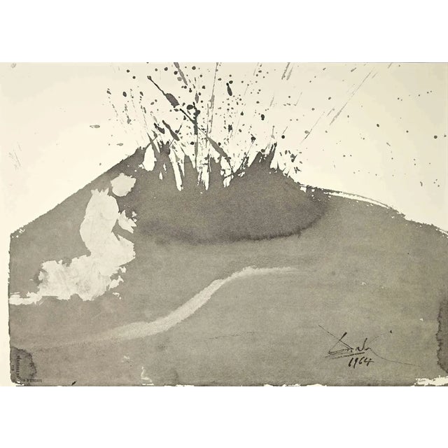 Salvador Dali, Angelus Excussit Flammag Ignis, Lithograph, 1964 For Sale - Image 4 of 4