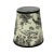 13" Black Oval Lamp Shade For Sale - Image 4 of 4