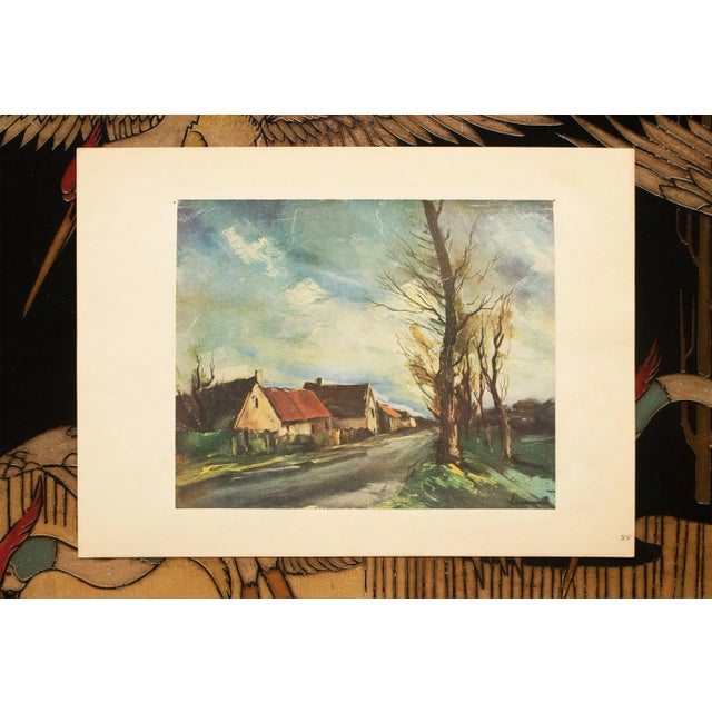 1947 After M. Vlaminck "The Eagle's Road", First Edition Period Parisian Offset Lithograph For Sale - Image 4 of 8