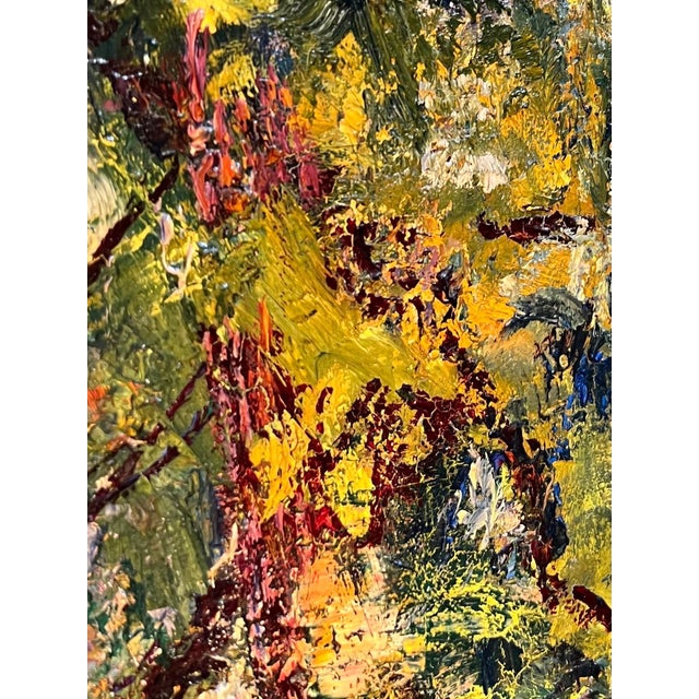 Laure Bruni, Beneath the Tree's Shade, Oil on Canvas For Sale - Image 5 of 15