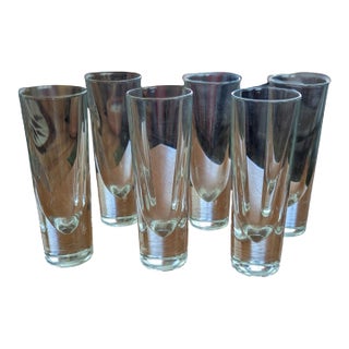 Vintage Habitat Bullet Highball Glasses - Set of 6 with Original Box For Sale