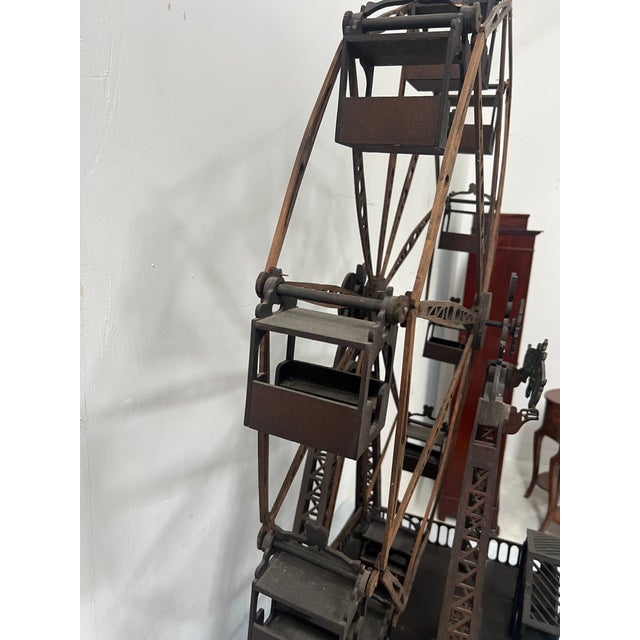 20th Century Model of a Ferris Wheel, Fairground Carousel For Sale - Image 15 of 18