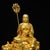 Late 19th Century Gilt Bronze Ksitigarbha Bodhisattva Statue, 3.95kg For Sale In Los Angeles - Image 6 of 9