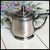 An authentic circa 1940s commercial-grade hotel silver individual tea or coffee server from the historic Dayton Biltmore...