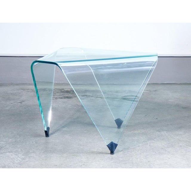 Triangolo Coffee Table in Crystal by Rimadesio For Sale - Image 3 of 14