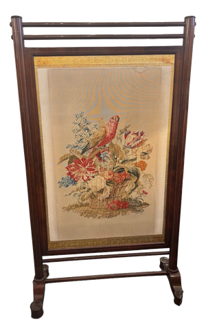Antique Fireplace Screen, 1800s