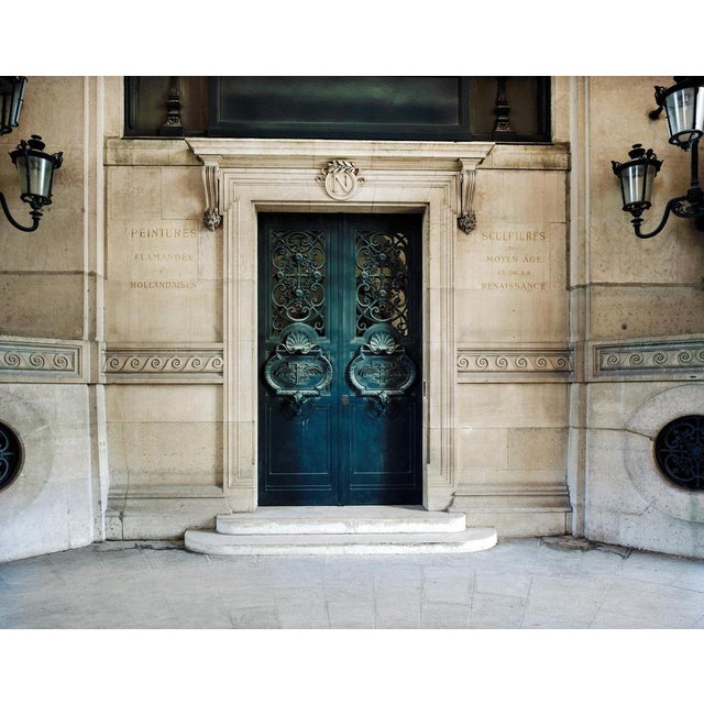 Guy Sargent, The Louvre Museum Porte Napoleon, Archival Pigment Print For Sale - Image 6 of 6