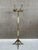 Vintage Italian Onyx Marble and Brass Hall Coat Rack with Rotating Crown and Sculptural Base, 1960s For Sale - Image 13 of 13