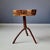 1970s French Tripod Tree Trunk Stool or Side Table, 1970s For Sale - Image 5 of 5