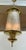 1950s Italian 1950s Brass Lantern With Acid Etched Blown Glass Shade For Sale - Image 5 of 12