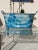 1980s Blue Tole French Style Chinoiserie Planter For Sale - Image 11 of 13