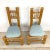 Pair Vintage Boho Modern Bamboo Side Chairs For Sale In Philadelphia - Image 6 of 12