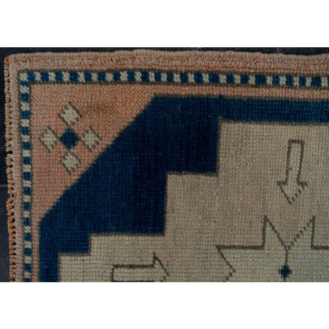 Turkish Mini Rug Oriental Hand Knotted Vintage Rug 1'10" x 2'5" #20619 Explore a curated collection of hallway runners,...