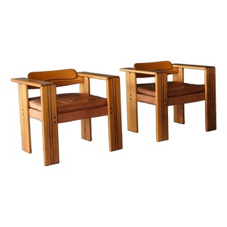Artona Armchairs by Afra & Tobia Scarpa for Maxalto, Italy 1970s, Set of 2 For Sale