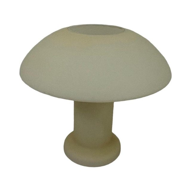 Space Age Pop Art Model 496 Mushroom Lamp in Glass from Hustadt Lighting For Sale - Image 6 of 8
