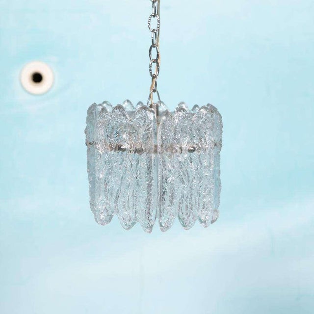 High-quality Swedish design lamp from the sixties designed by Carl Fagerlund. The heavy-duty hexagonal hanging lamp has a...