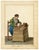 Michela De Vito, Neapolitan Costume, Money Changer, 1800s, Watercolour For Sale - Image 4 of 7