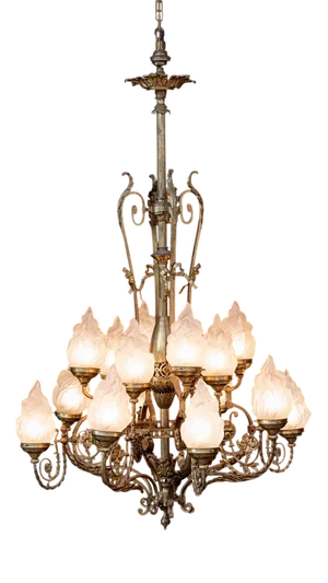 Ceiling Chandelier, France, 1880