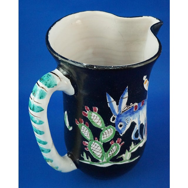 20th Century Ceramic Jug by the Cas Vietri Factory, Italy, 1960s For Sale - Image 16 of 18