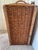 Brown Vintage Large Wicker Storage Trunk For Sale - Image 8 of 10