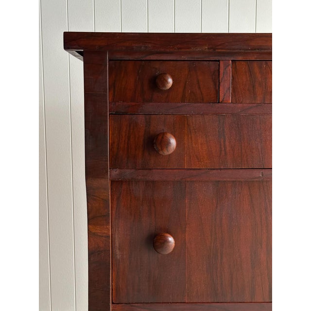 Late 19th Century Rosewood Seven-Drawer Chest, C. 1880 For Sale In Greensboro - Image 6 of 18