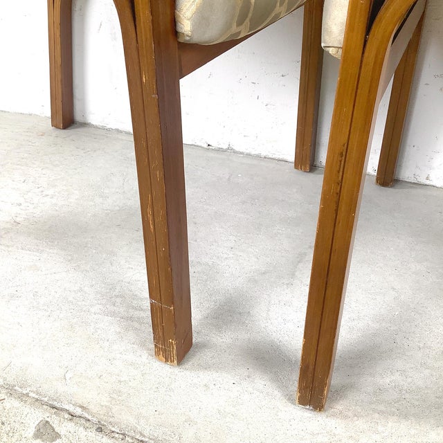 Pair of Vintage 1970s Bentwood Lounge Armchairs — Mid-Century Modern, Thonet Style For Sale - Image 18 of 18