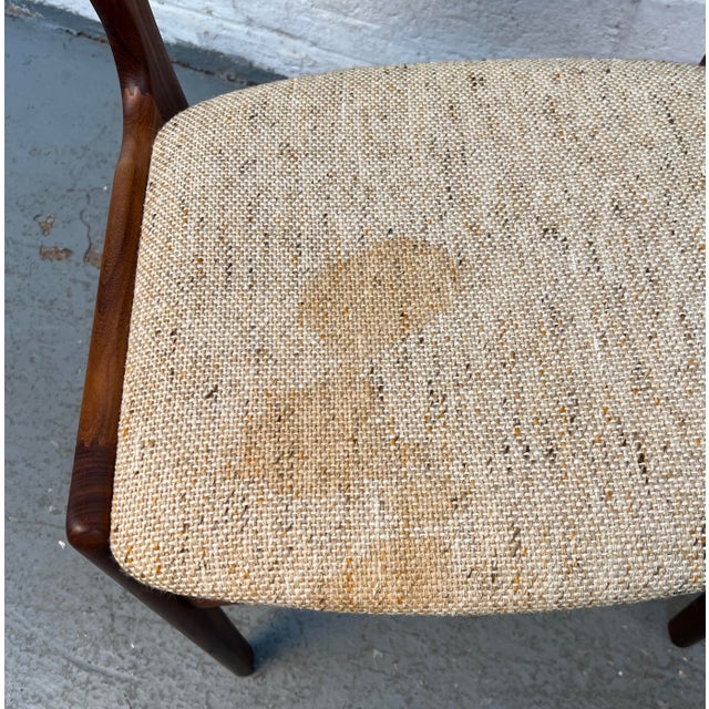 Set of Four Vintage Danish Modern Erik Buch Teakwood 'Model 89' Dining Chairs For Sale - Image 13 of 14