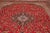 Kashan Rug in Hand-Knotted Wool For Sale - Image 8 of 11