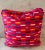 Mid-Century Modern Pair of Small Vintage Fabric Pillow Covers in Bright Mod Design For Sale - Image 3 of 10