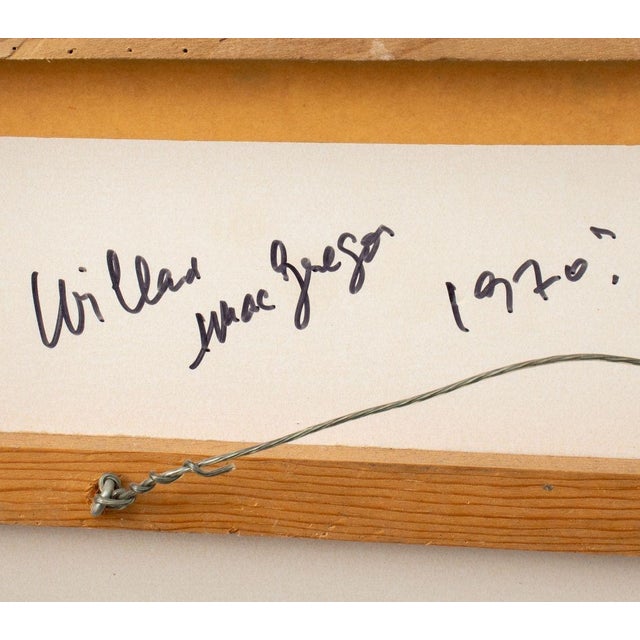 Willard MacGregor Abstract Watercolors, 2 For Sale In New York - Image 6 of 11