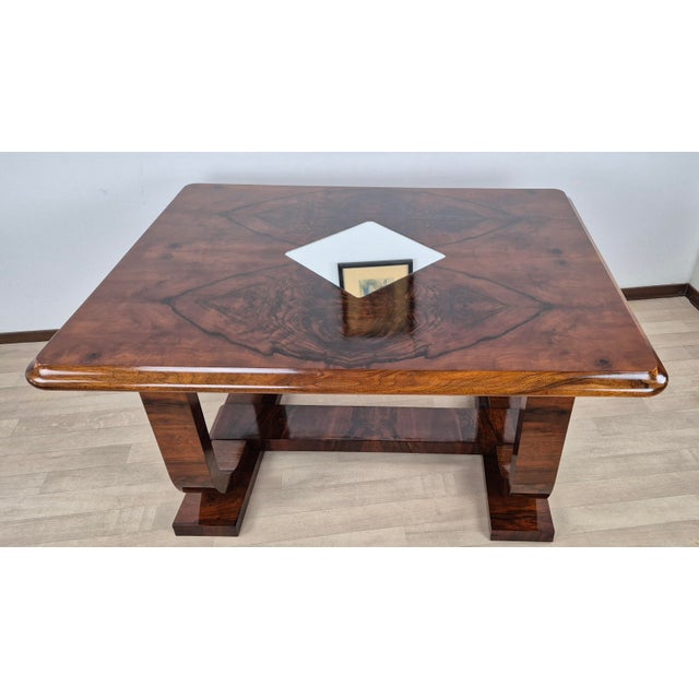 Venetian Art Deco Table, 1930 For Sale - Image 4 of 18