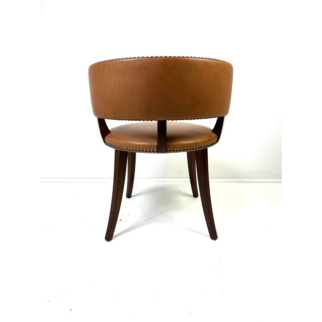 Mid-Century Modern 1940’s Danish Dressing Chair Attributed to Magnus L Stephensen For Sale - Image 3 of 7