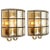 Iron and Bubble Glass Wall Lamps from Limburg, Germany, 1960s, Set of 2 For Sale - Image 11 of 13