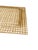 Vintage 1970s French Cannage & Lucite Cocktail Bar Tray Attributed to Dior For Sale - Image 10 of 13