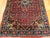 Vintage Persian Bidjar Rug, Hand-Knotted Wool, Geometric Medallion Pattern, Red & Navy, 3x4 For Sale - Image 11 of 16