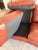 Chestnut Genuine Leather Sofa – Like New – Premium Full Leather For Sale - Image 8 of 8